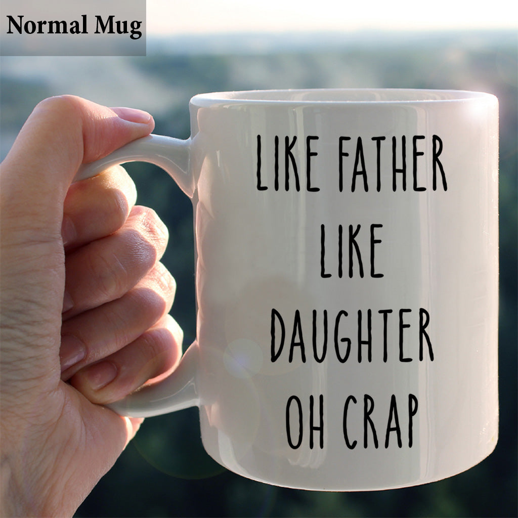 Like Father Like Son - Gift for dad, dad, son - Personalized Mug