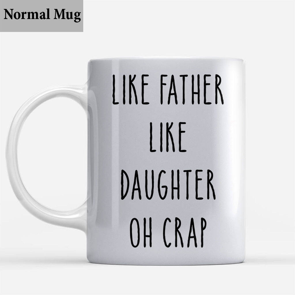 Like Father Like Son - Gift for dad, dad, son - Personalized Mug