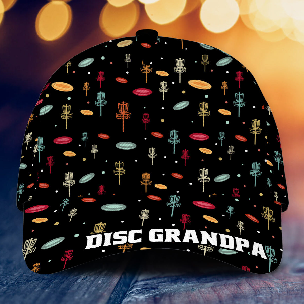 Disc Daddy - Disc Golf gift for dad, grandpa, mom, grandma - Personalized Classic Cap