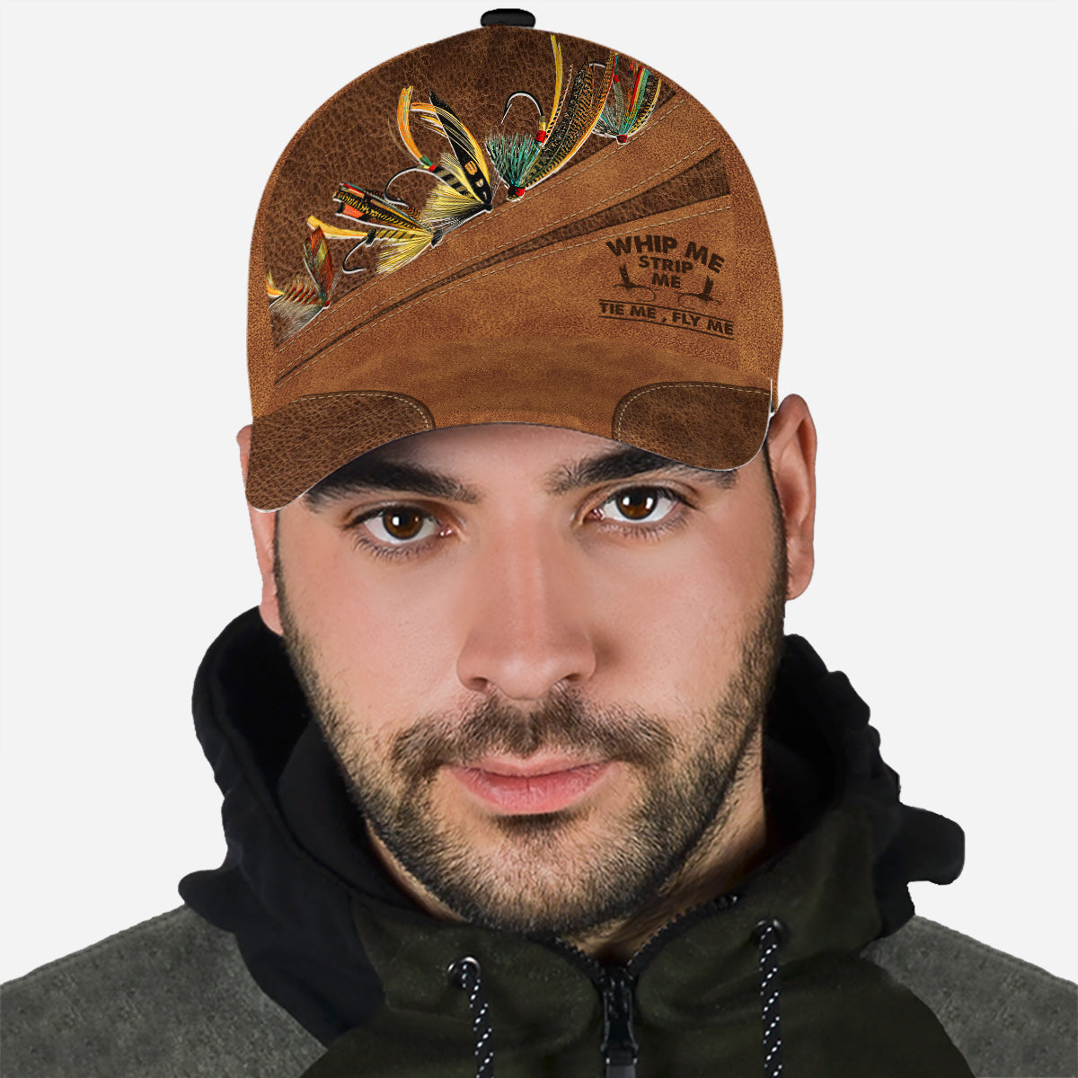 Whip Me Strip Me Tie Me Fly Me - Personalized Fishing Classic Cap