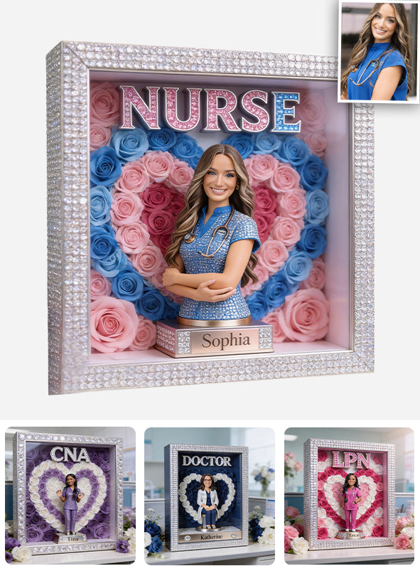 Photo Personnalisée - Plaque Acrylique Personnalisée pour Infirmière