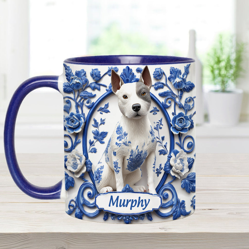 Cute Pitbull - Personalized Dog Accent Mug