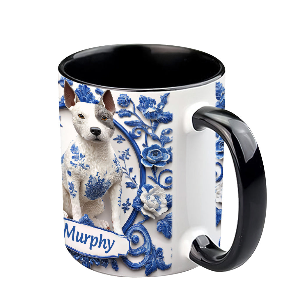 Cute Pitbull - Personalized Dog Accent Mug