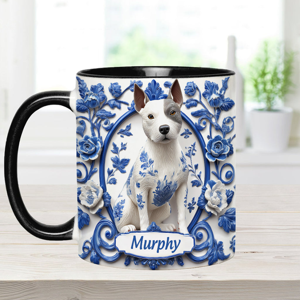 Cute Pitbull - Personalized Dog Accent Mug