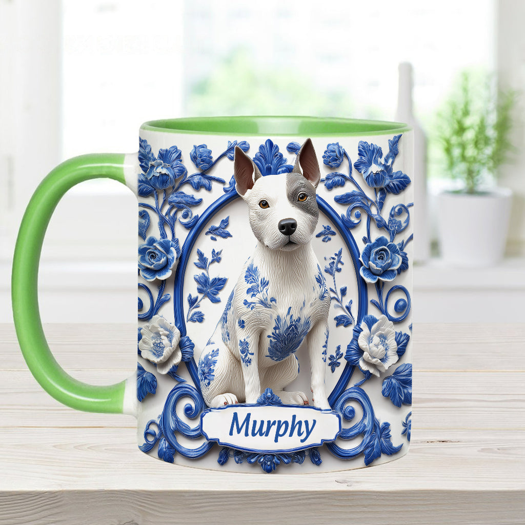Cute Pitbull - Personalized Dog Accent Mug