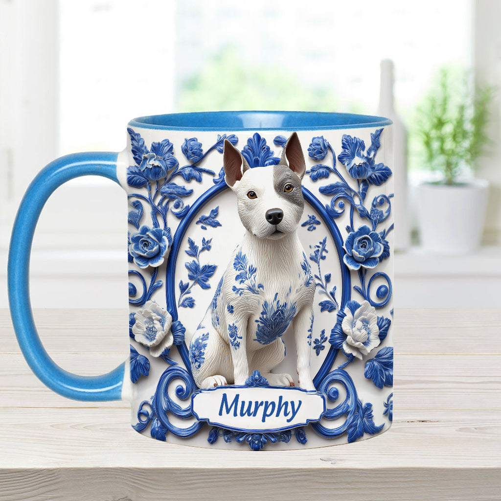 Cute Pitbull - Personalized Dog Accent Mug