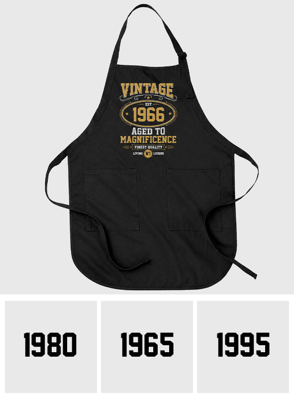 Birthday Gift - Personalized Birthday Apron With Pockets