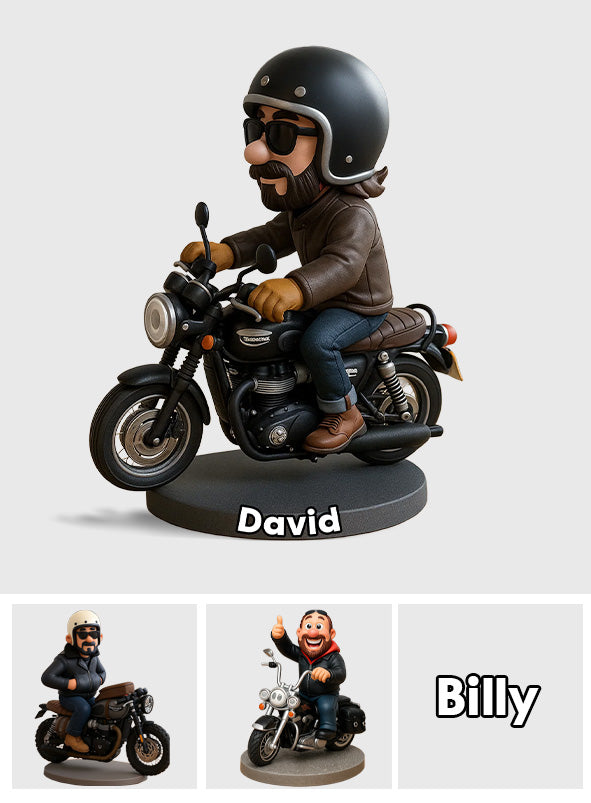 Amazing Ride - Personalized Biker Custom Shaped Acrylic Plaque
