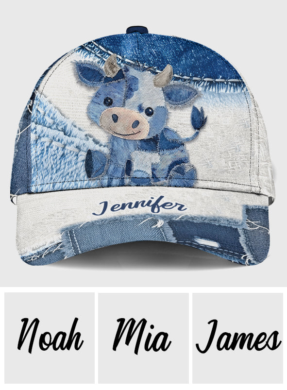 Vache des Highlands mignonne - Casquette classique personnalisée vache des Highlands