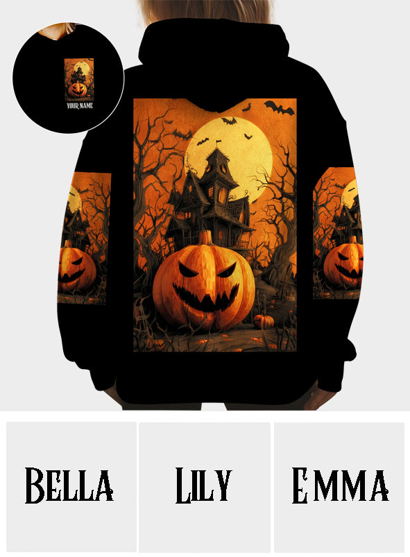 Halloween Castle - Personalized Halloween All Over Shirt
