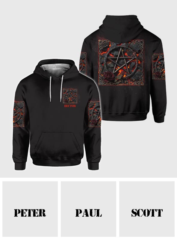 Purple Witch - Personalized Witch All Over Shirt