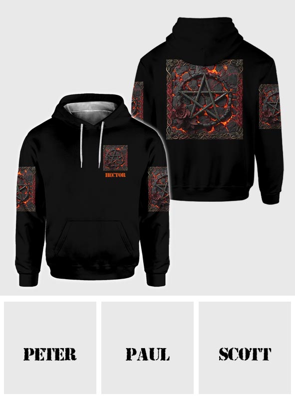 Purple Witch - Personalized Witch All Over Shirt