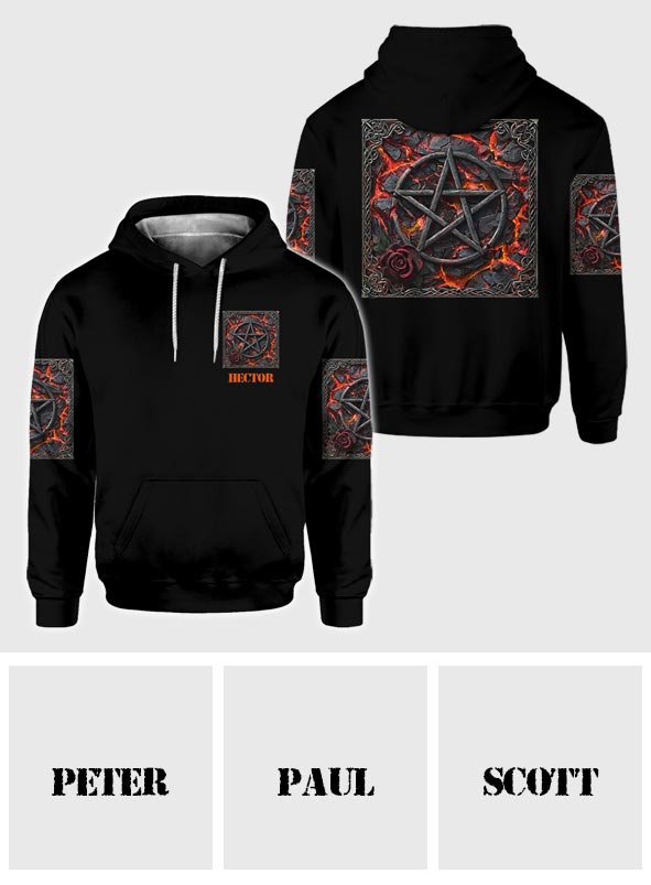 Purple Witch - Personalized Witch All Over Shirt