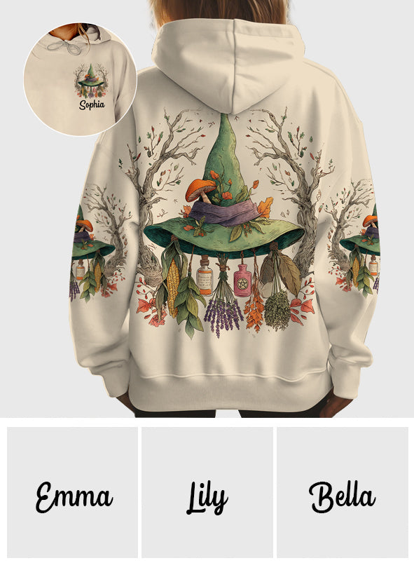 Purple Witch - Personalized Witch All Over Shirt