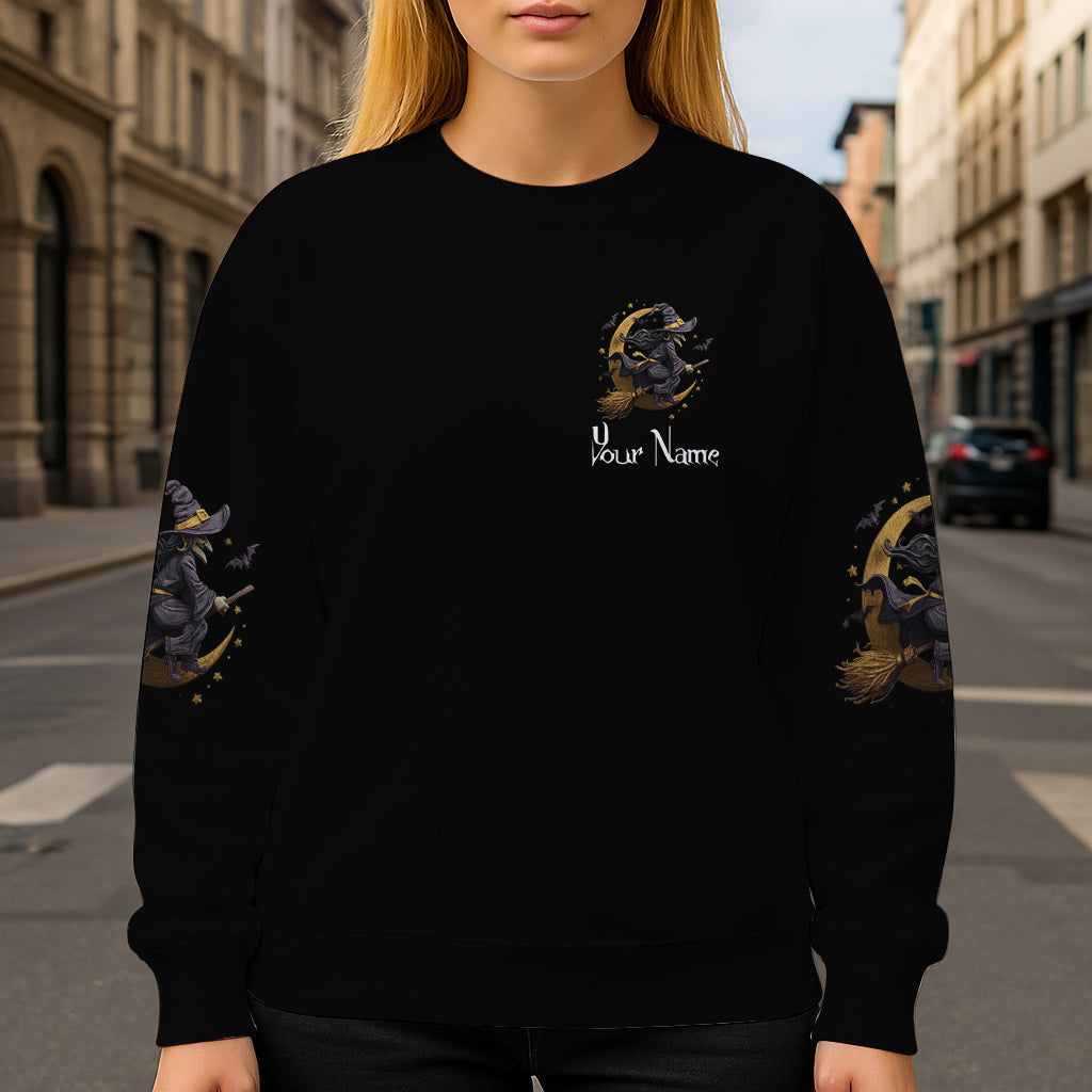 Purple Witch - Personalized Witch All Over Shirt