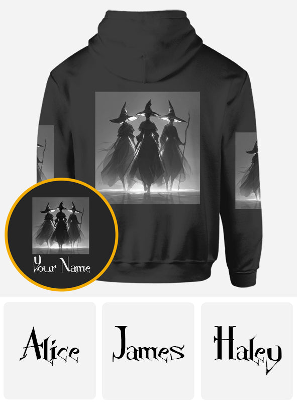 Purple Witch - Personalized Witch All Over Shirt