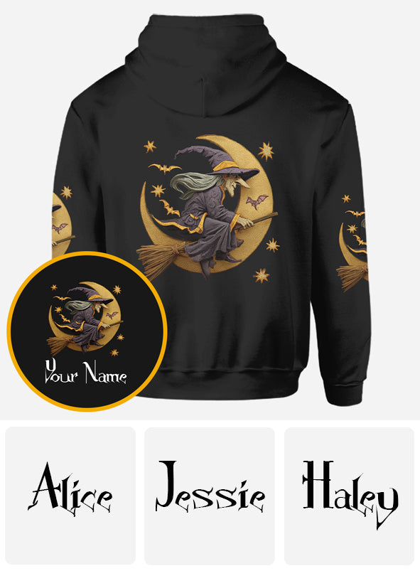 Purple Witch - Personalized Witch All Over Shirt