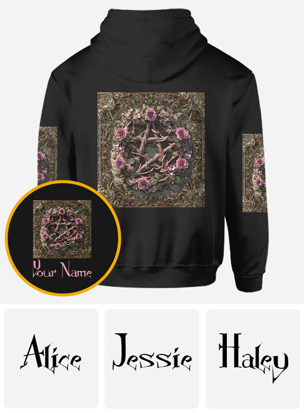 Purple Witch - Personalized Witch All Over Shirt