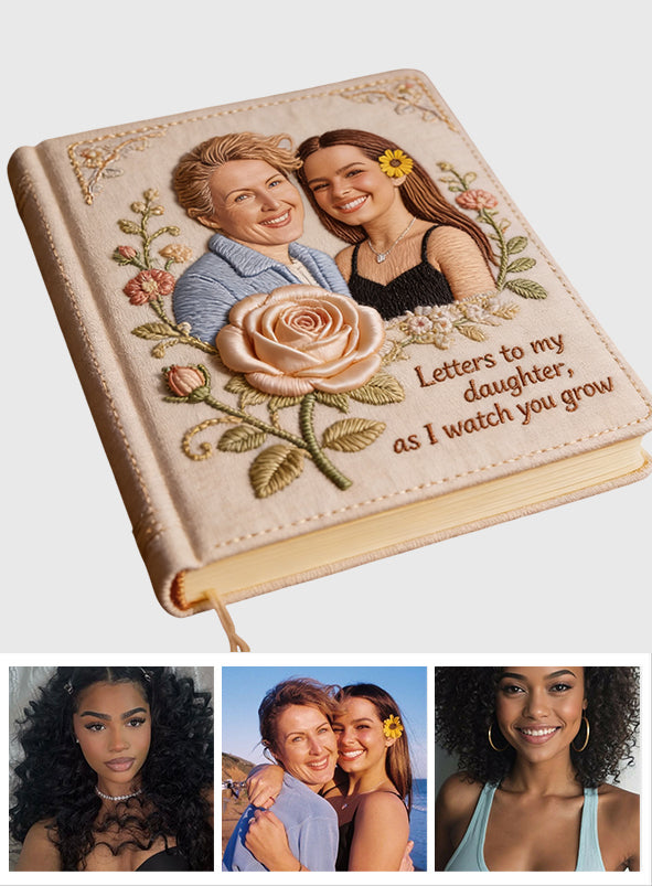 Letters To My Daughter - Personalized Mother Leather Journal