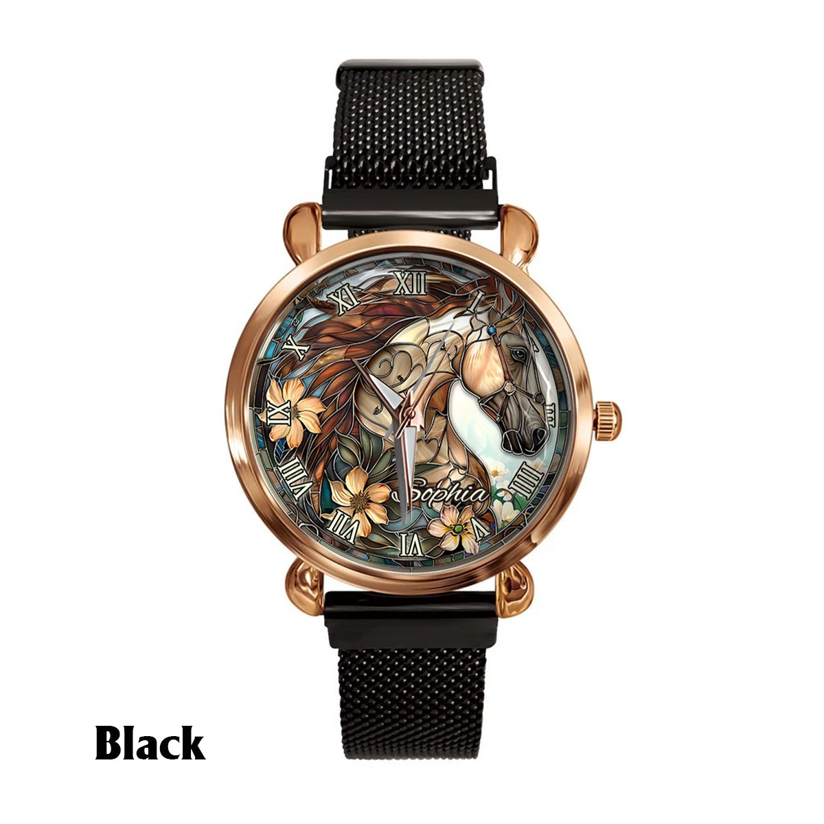 Horse Girl - Personalized Horse Women Hand Watch