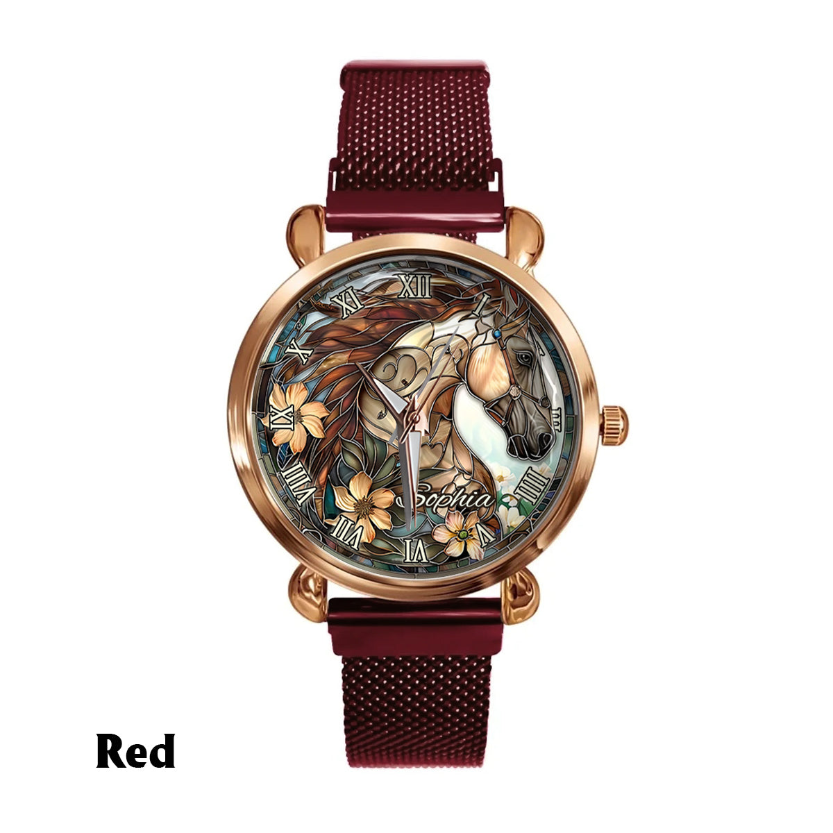 Horse Girl - Personalized Horse Women Hand Watch