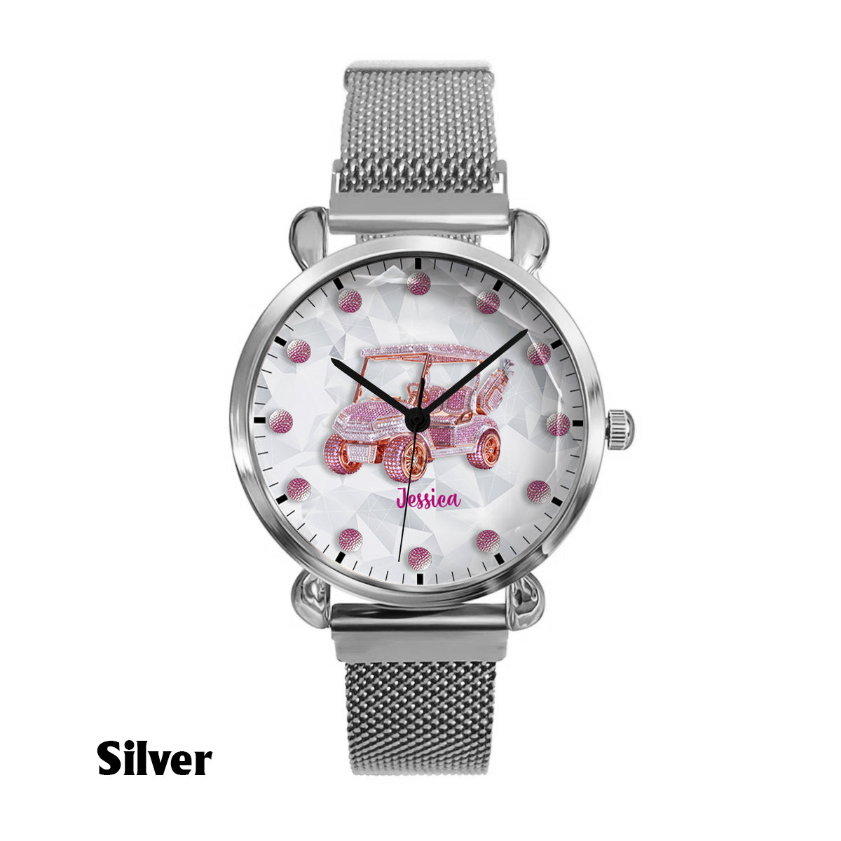 Goft Cart - Personalized Golf Women Hand Watch