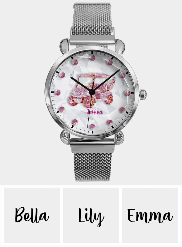 Goft Cart - Personalized Golf Women Hand Watch