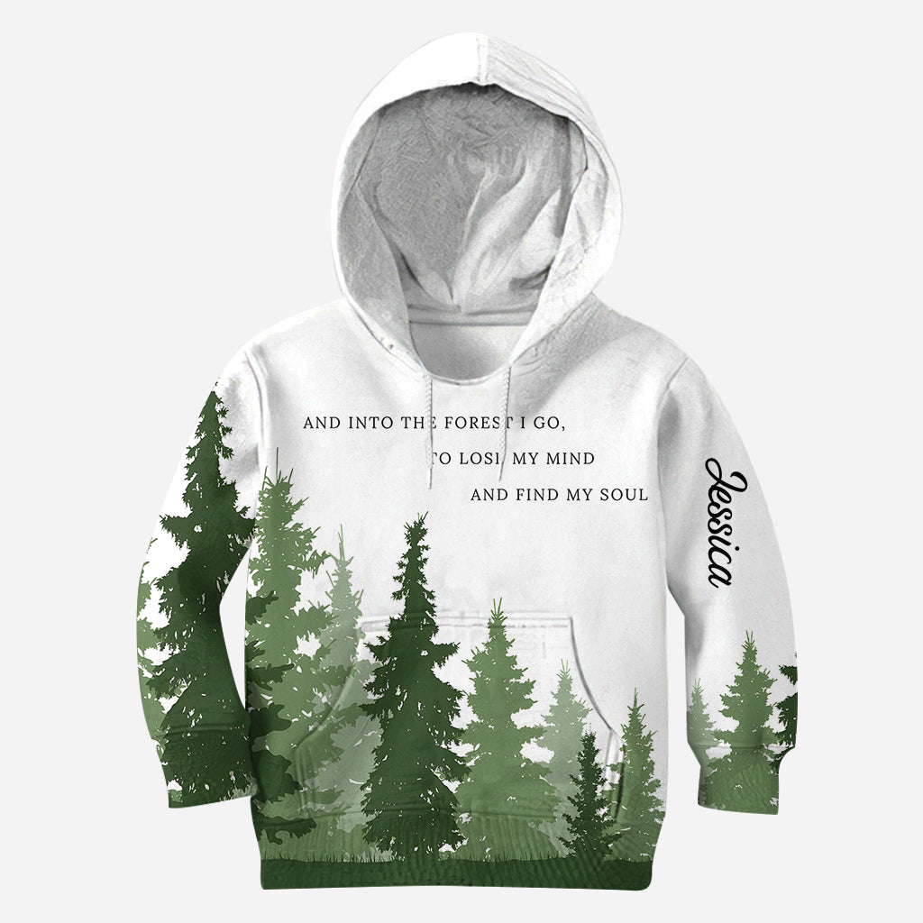 And Into The Forest I Go - Personalized Camping Hoodie and Leggings