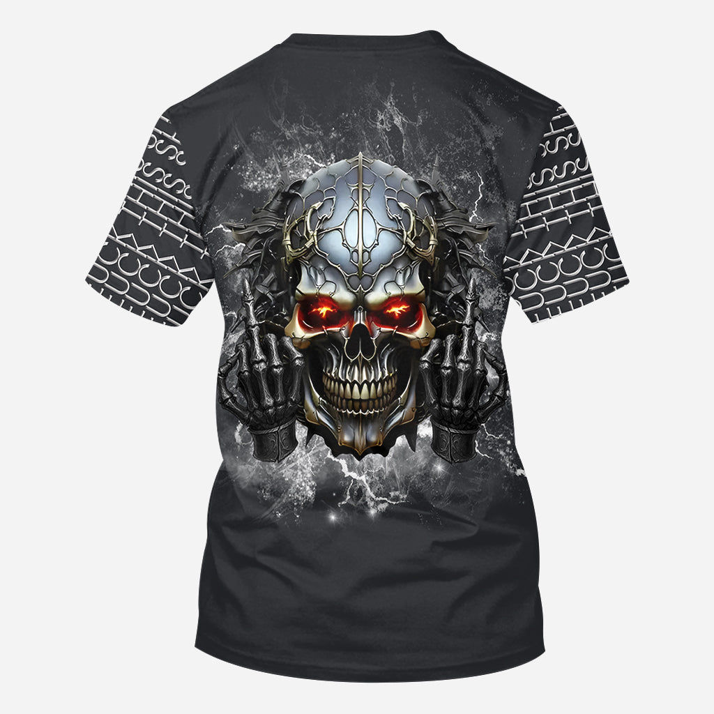 F*ck This Sh*t - Personalized Skull All Over Shirt