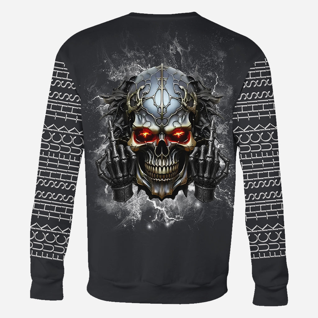 F*ck This Sh*t - Personalized Skull All Over Shirt