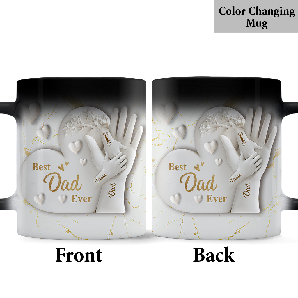 Best Dad Ever - Personalized Father Mug