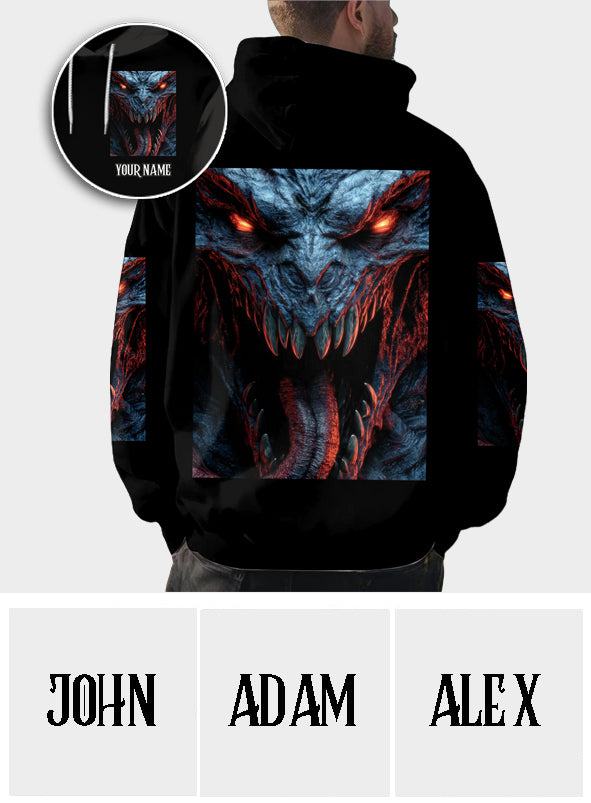 Scary Monster - Personalized Halloween All Over Shirt