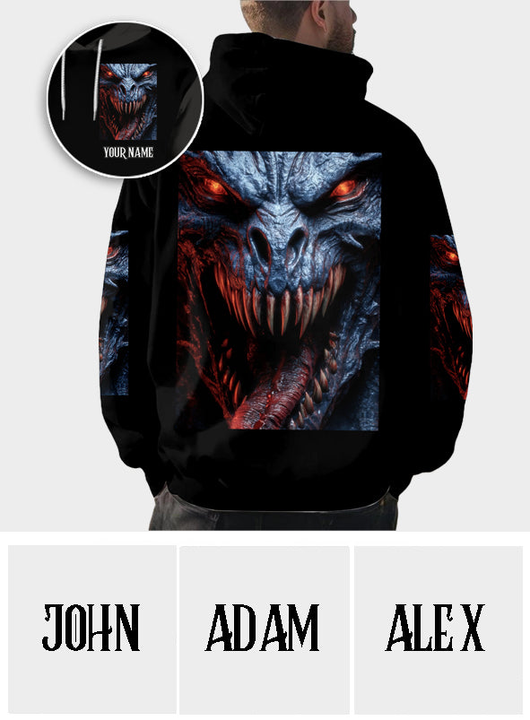 Scary Monster - Personalized Halloween All Over Shirt