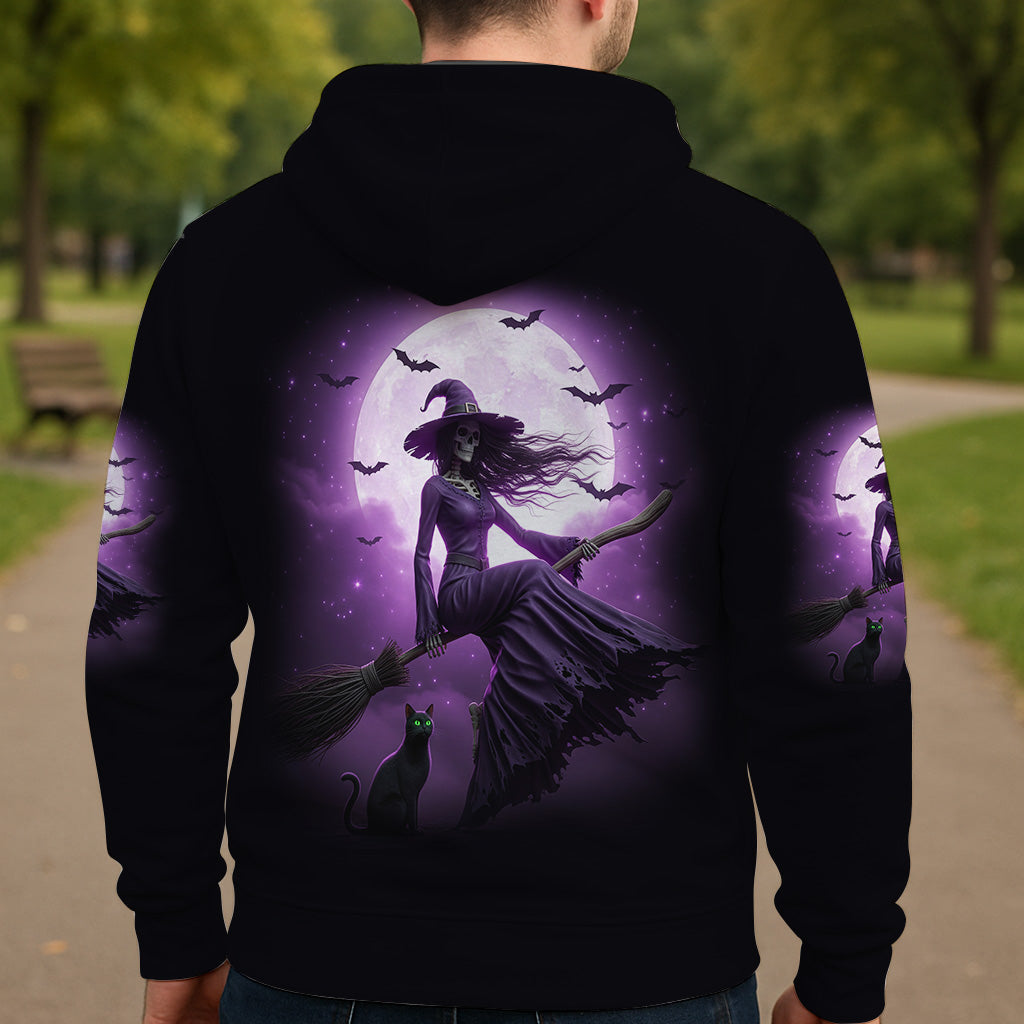 A Wee Bit Wicked - Personalized Witch All Over Shirt