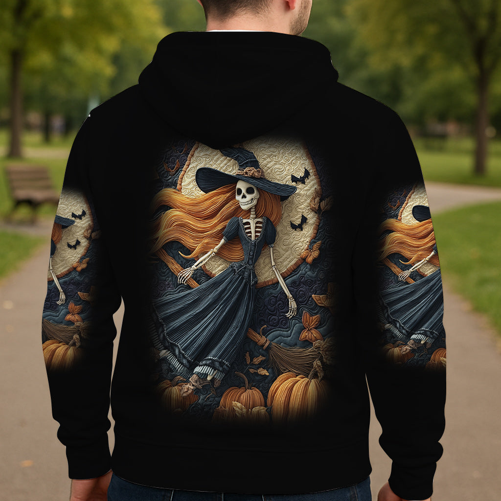 Skull Witch - Personalized Witch All Over Shirt