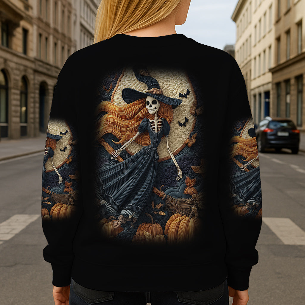 Skull Witch - Personalized Witch All Over Shirt