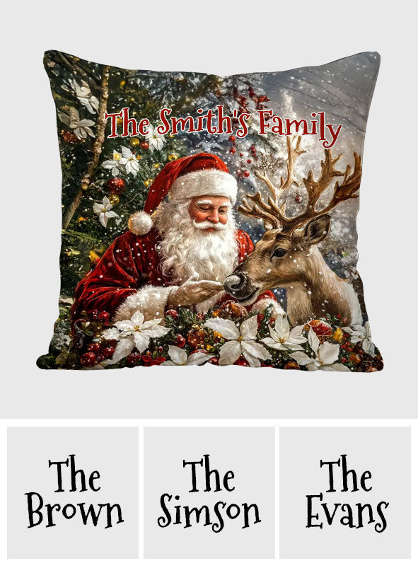 Weihnachtsmann - Personalisiertes Weihnachtskissen