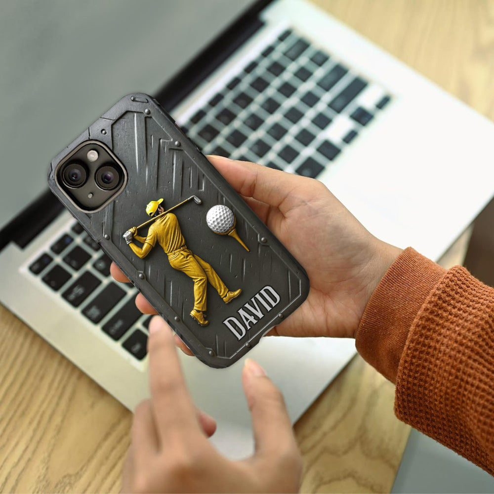 Golf is a Good Walk Spoiled - Personalized Golf Full Print Phone Case