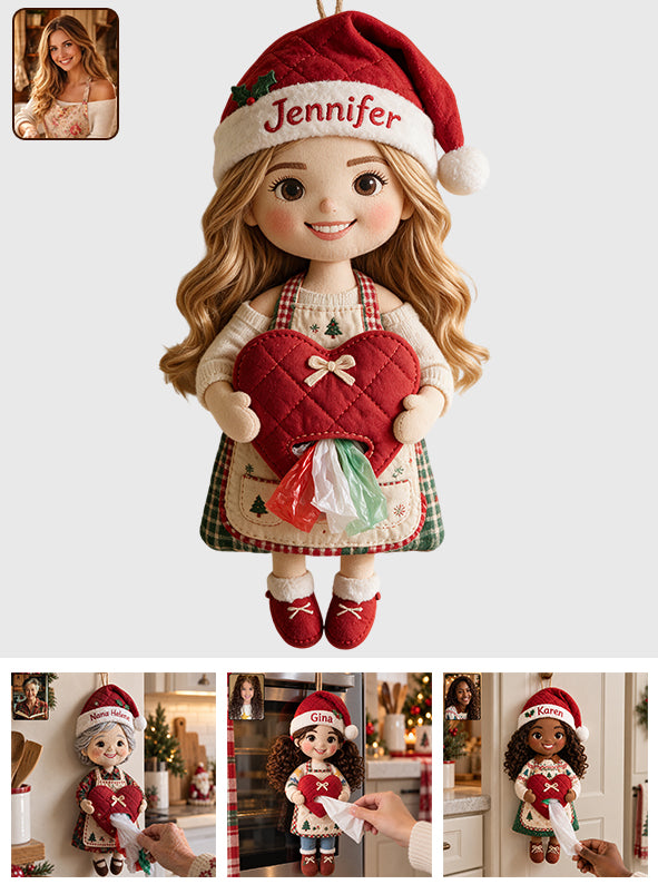 Christmas Kitchen Helper - Personalized Baking Pull-Out Organizer