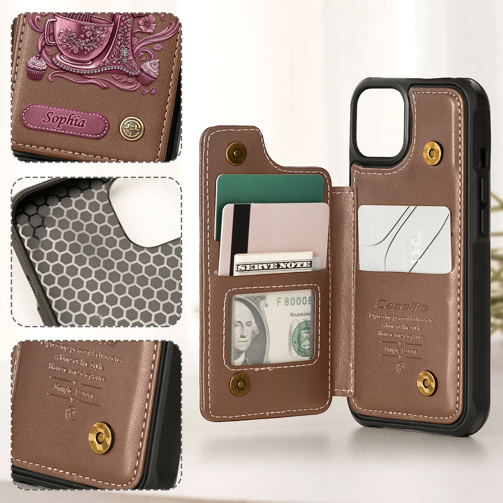 Love Baking - Personalized Baking Wallet Phone Case