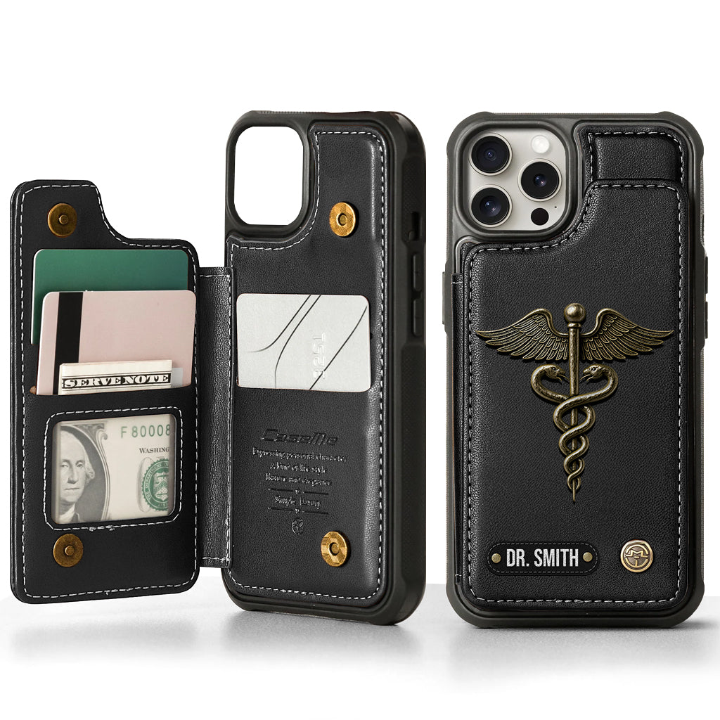 Proud Nurse - Personalized Nurse Wallet Phone Case