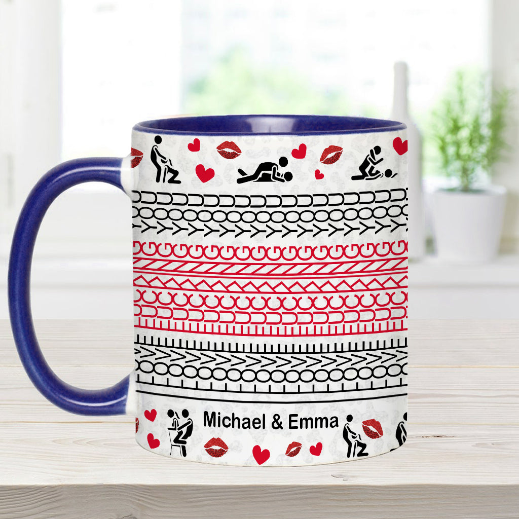 I Love You Baby - Personalized Couple Accent Mug
