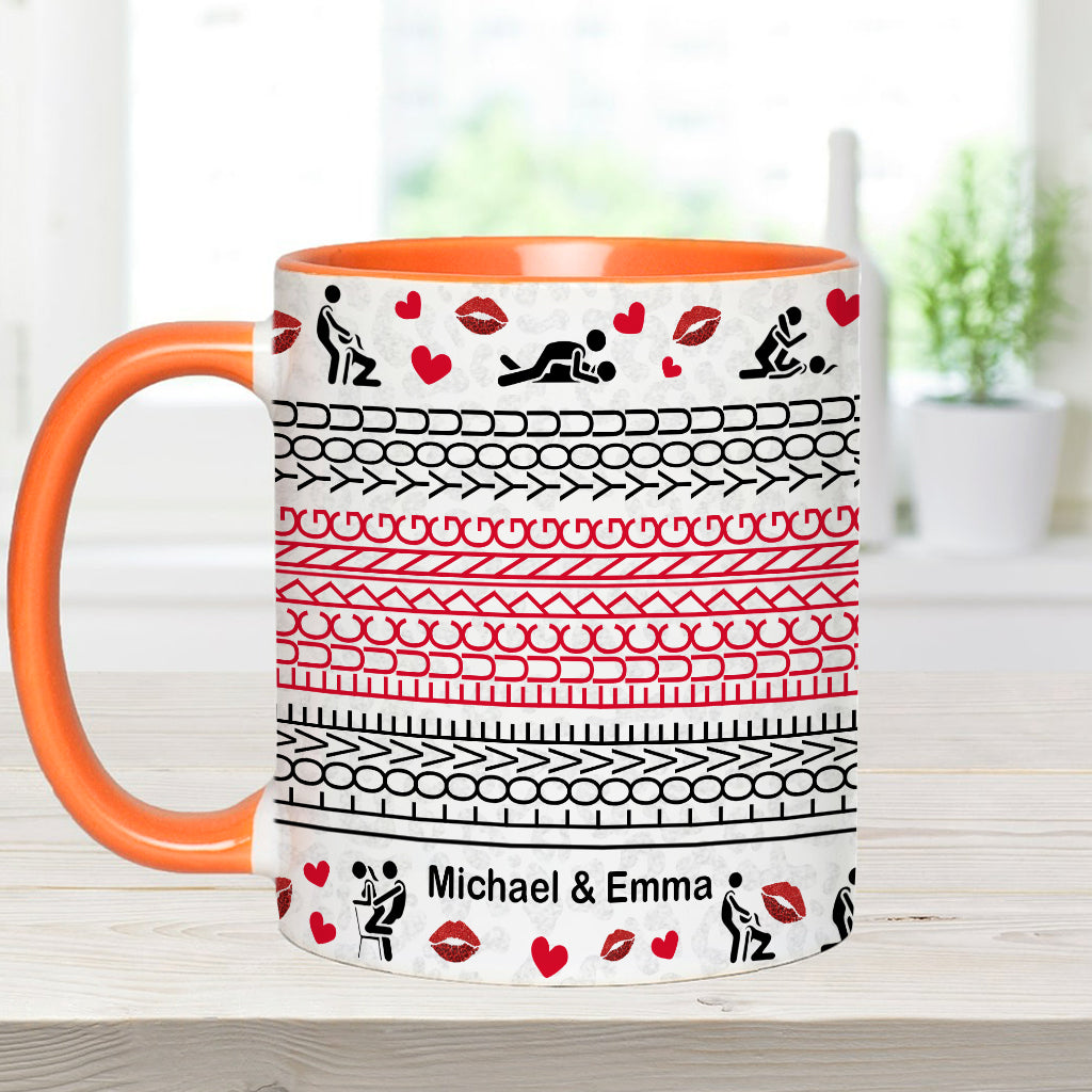 I Love You Baby - Personalized Couple Accent Mug