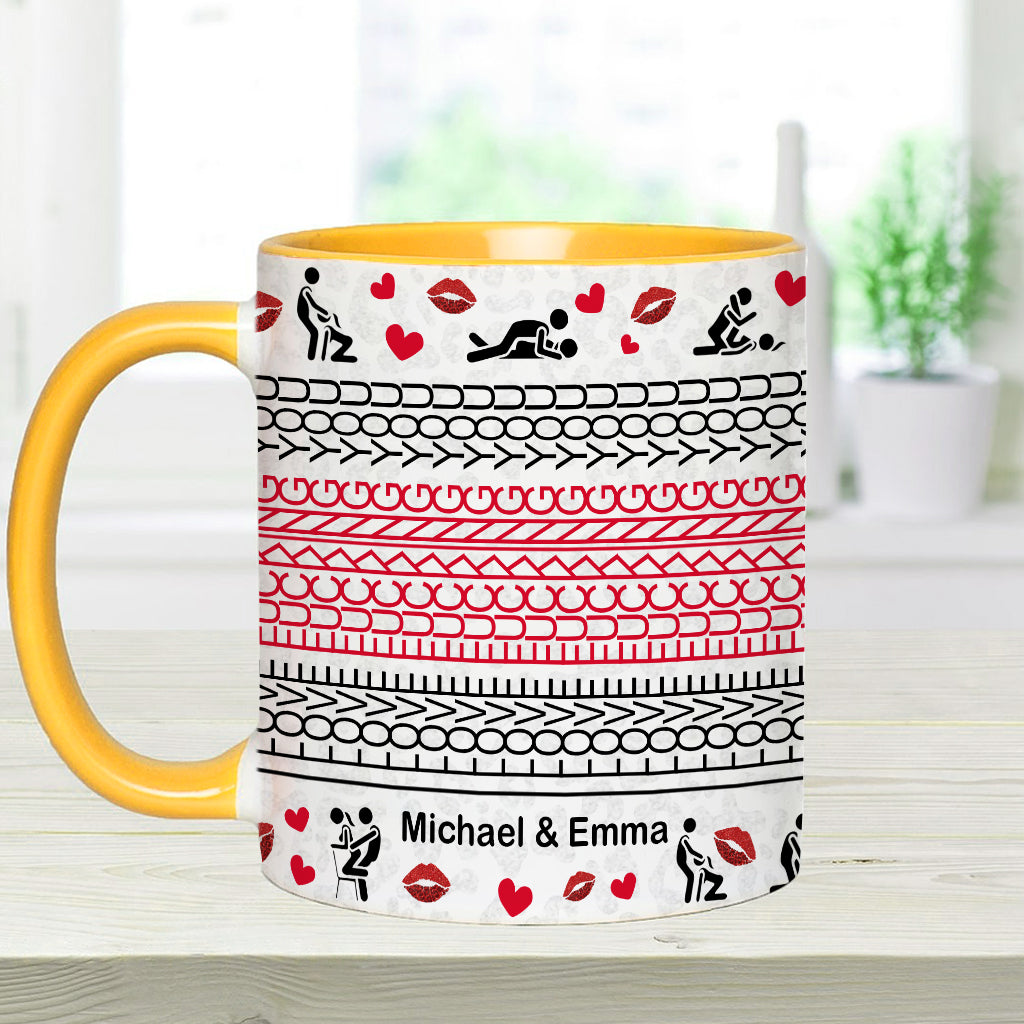 I Love You Baby - Personalized Couple Accent Mug