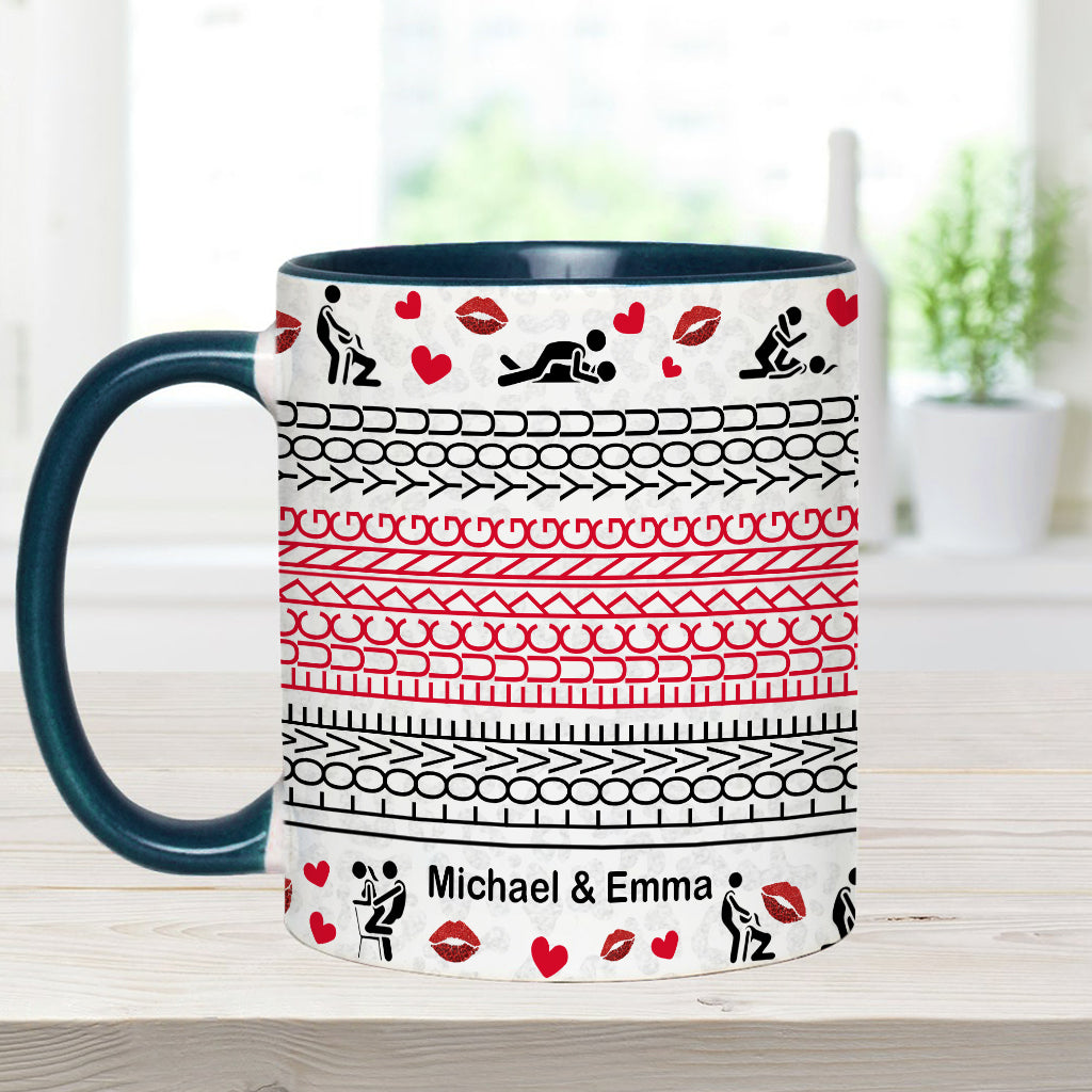 I Love You Baby - Personalized Couple Accent Mug