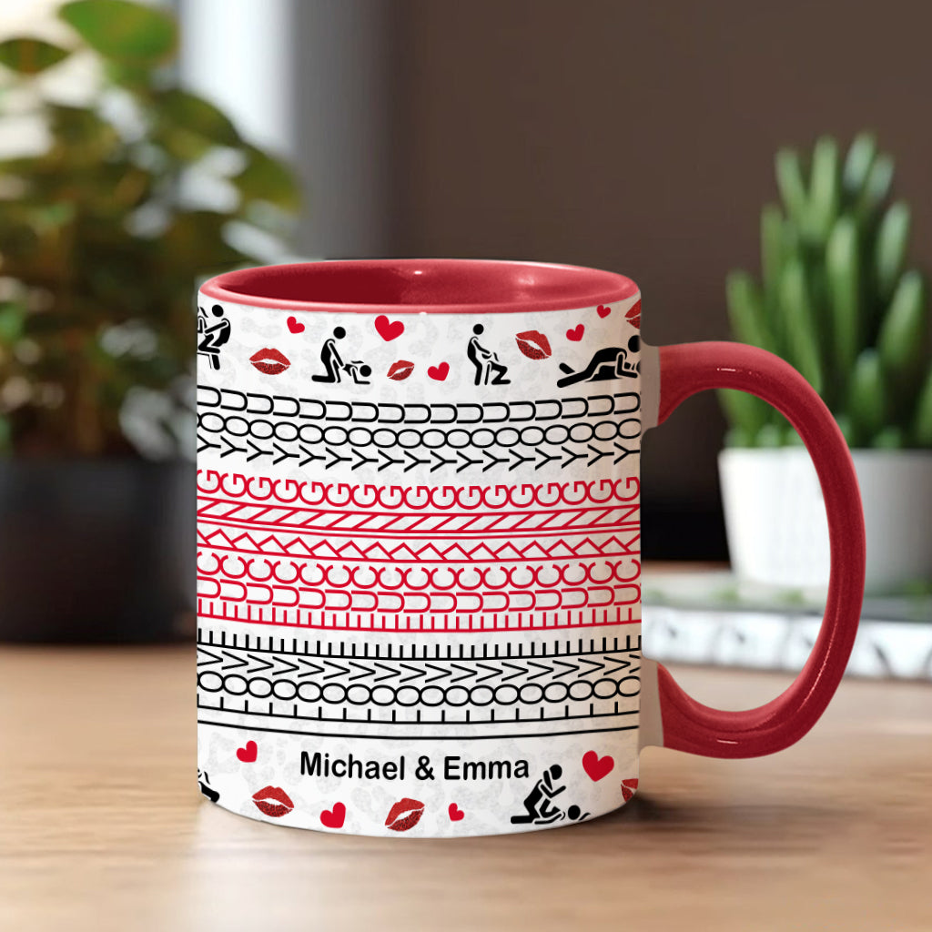 I Love You Baby - Personalized Couple Accent Mug