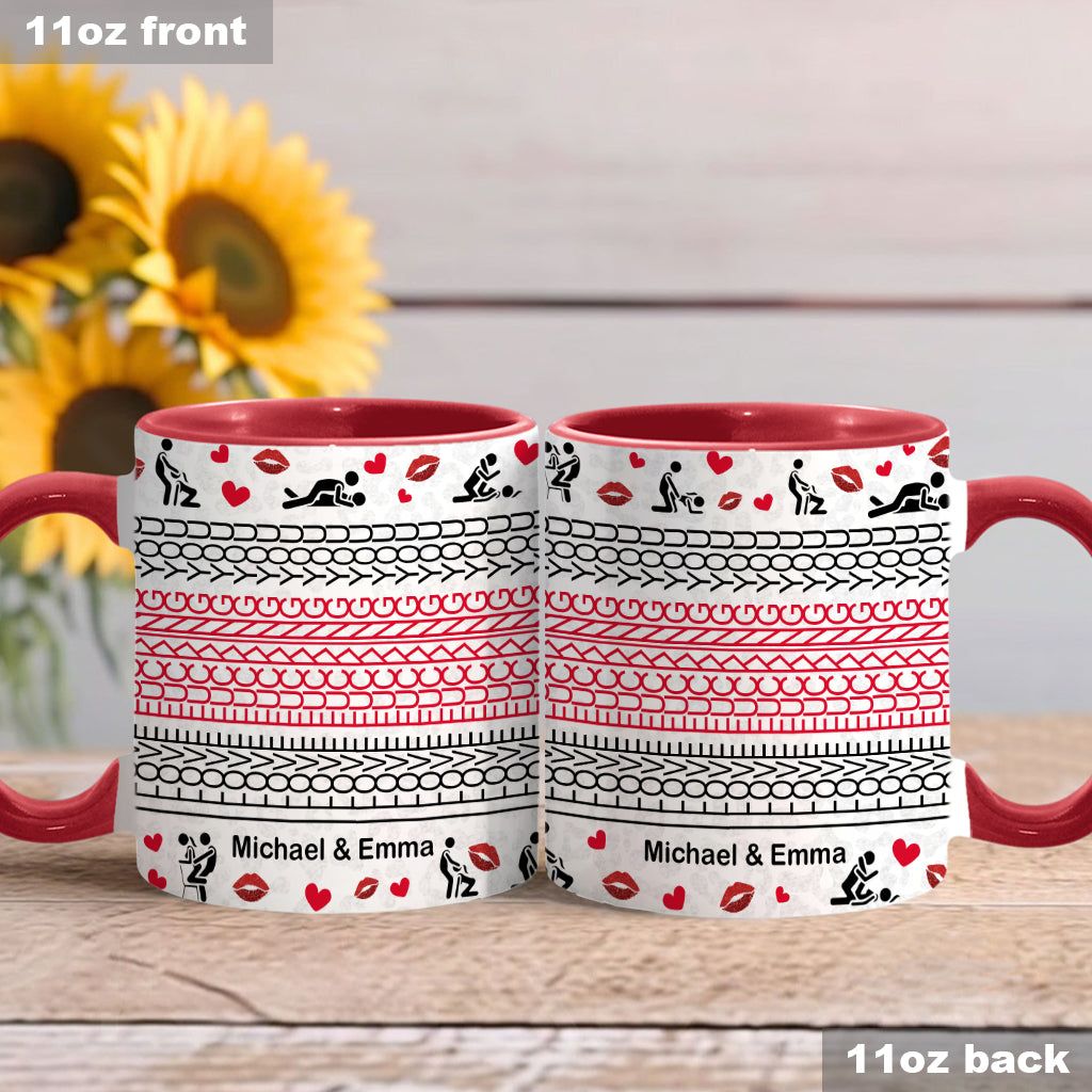I Love You Baby - Personalized Couple Accent Mug