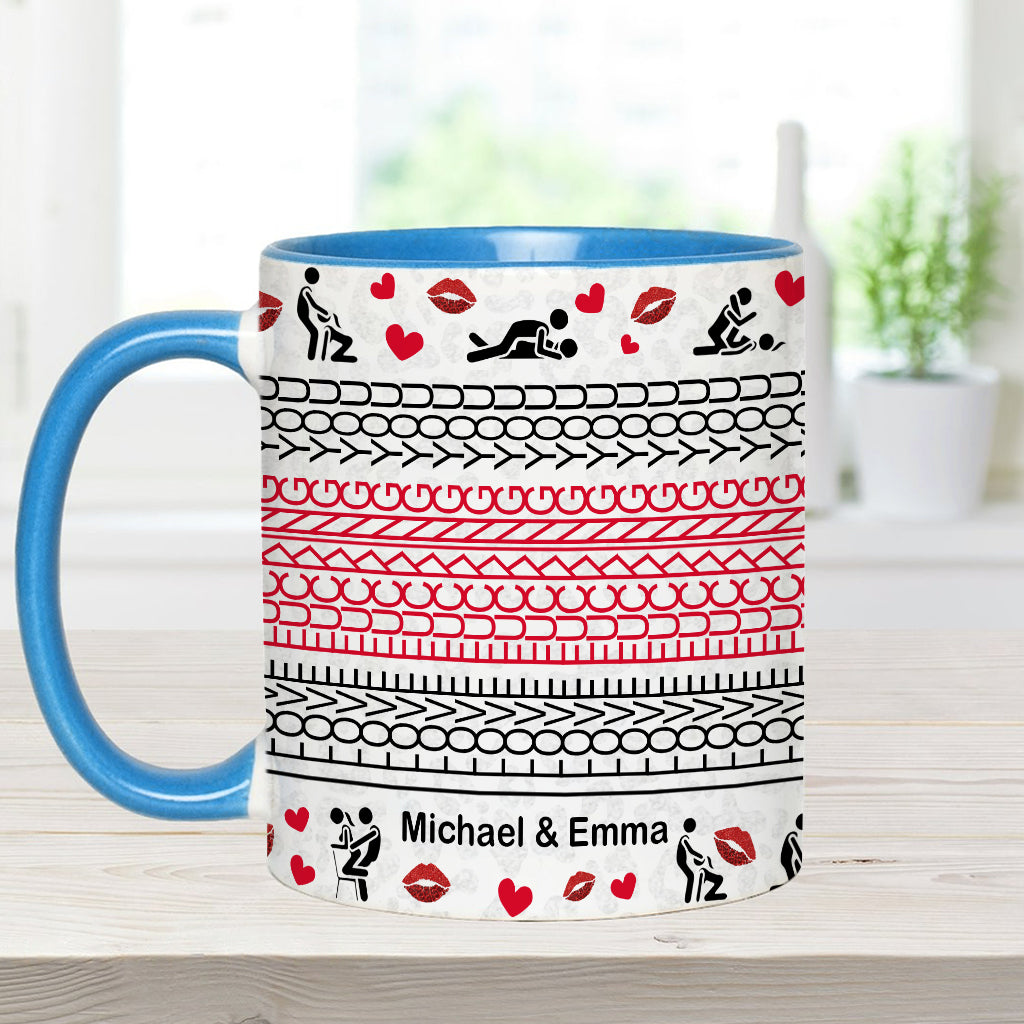 I Love You Baby - Personalized Couple Accent Mug