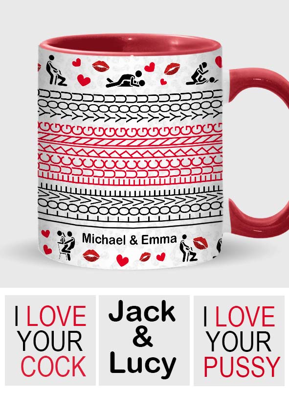 I Love You Baby - Personalized Couple Accent Mug