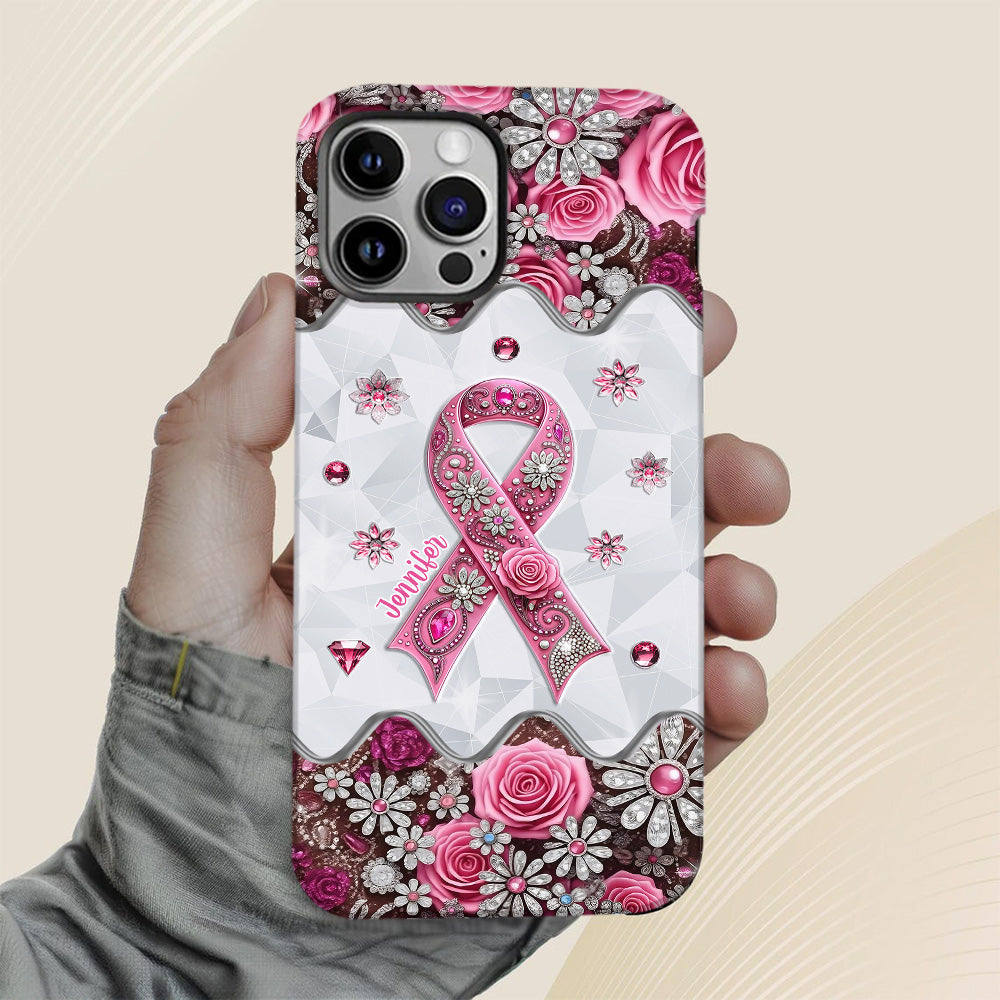 Breast Cancer Awareness - Personalized Breast Cancer Awareness Full Print Phone Case